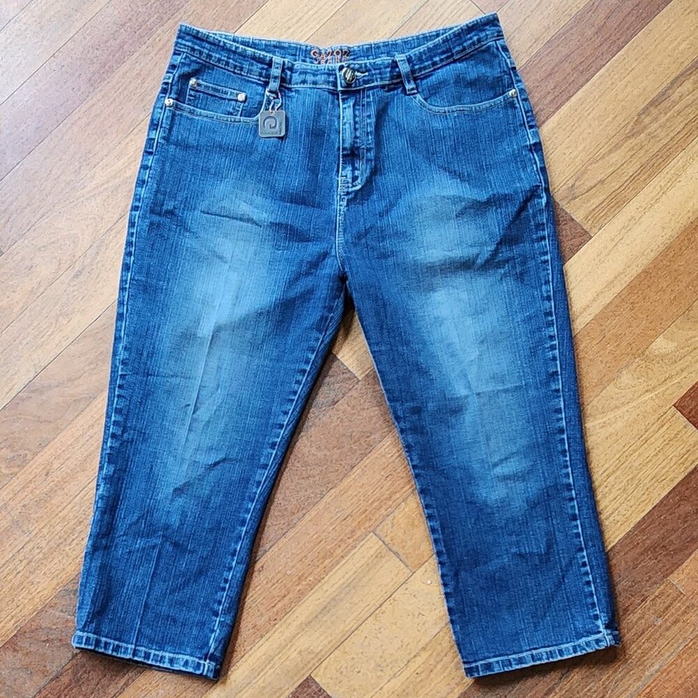 Gazoz Jeans Light Wash Cropped Jeans Size 14